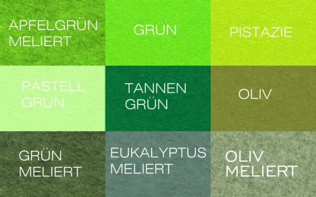 Sterne Filzuntersetzer / Deko Stern Platzset aus Filz – dekorativ und praktisch 54 Farben - 8 Größen